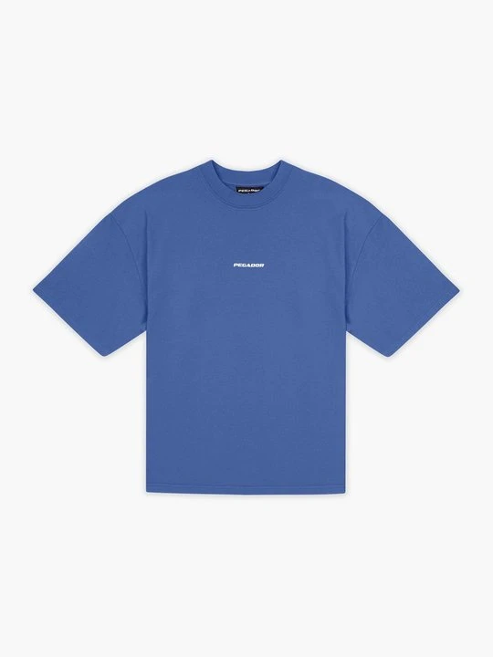 Zdjęcie produktu T-shirt z nadrukiem Pegador niebieski