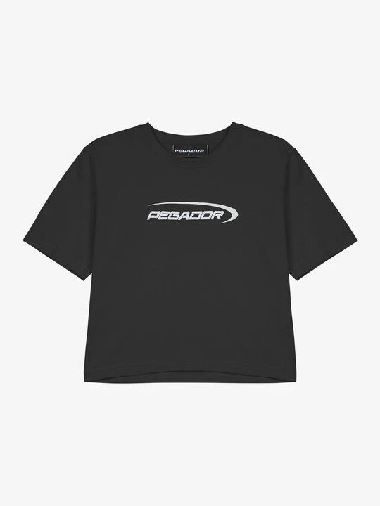 Zdjęcie produktu T-shirt z nadrukiem Pegador czarny