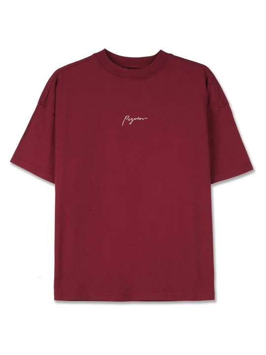 Zdjęcie produktu T-shirt z nadrukiem Pegador bordowy