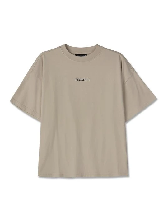 Zdjęcie produktu T-shirt z nadrukiem Pegador beżowy