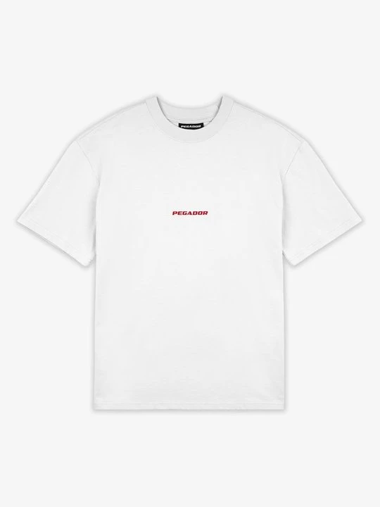 Zdjęcie produktu T-shirt z nadrukiem Pegador biały