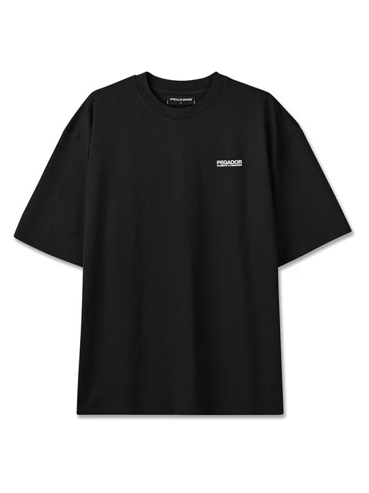 Zdjęcie produktu T-shirt z nadrukiem Pegador czarny