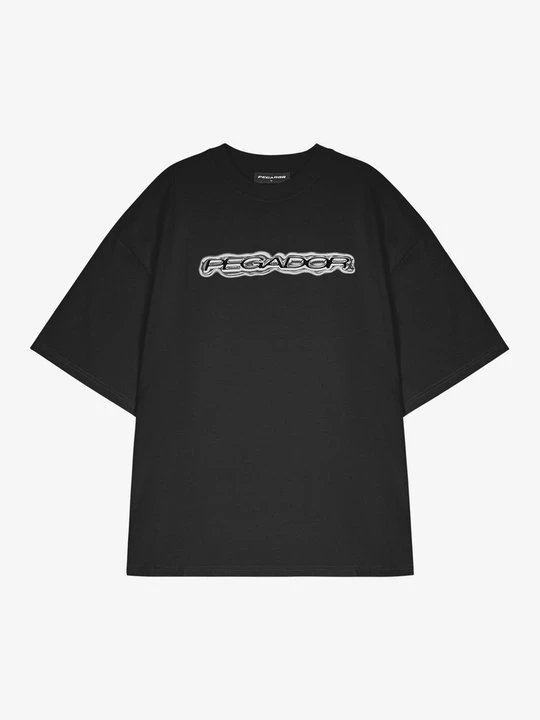 Zdjęcie produktu T-shirt z nadrukiem Pegador czarny