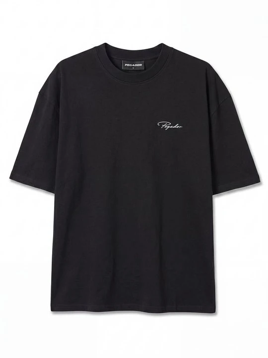 Zdjęcie produktu T-shirt z nadrukiem Pegador czarny