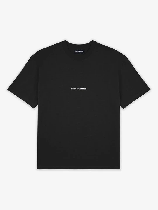 Zdjęcie produktu T-shirt z nadrukiem Pegador czarny