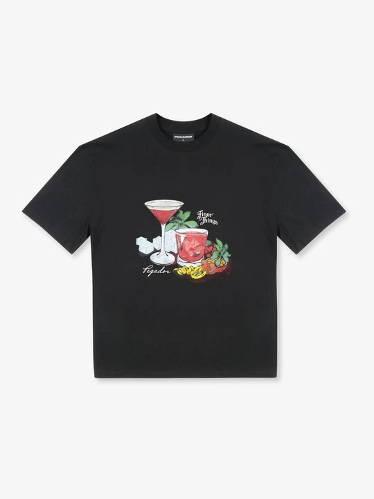Zdjęcie produktu T-shirt z nadrukiem Pegador czarny
