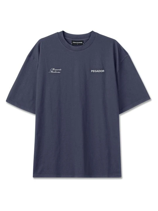 Zdjęcie produktu T-shirt z nadrukiem Pegador granatowy