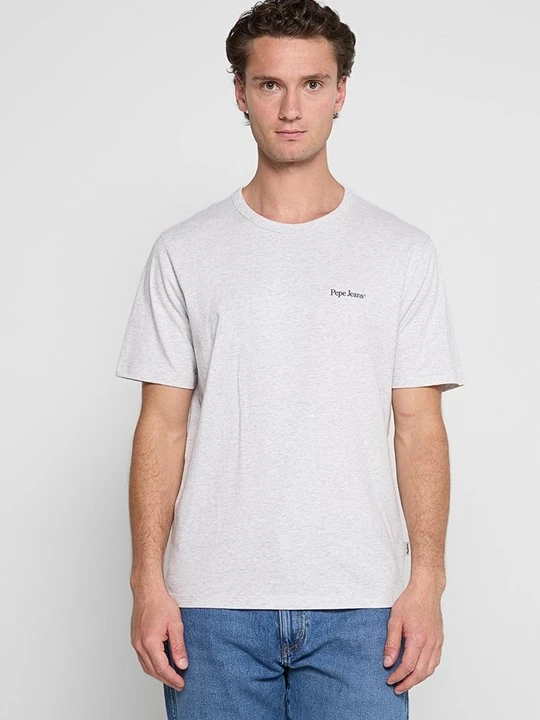 Zdjęcie produktu T-shirt z nadrukiem Pepe Jeans szary