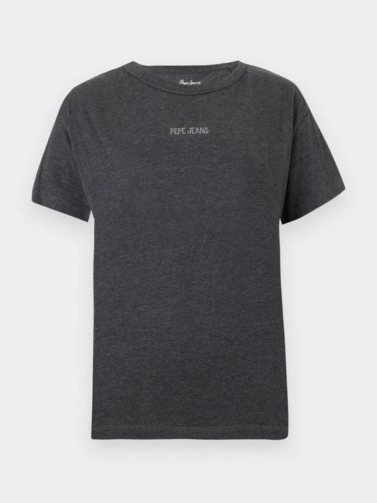 Zdjęcie produktu T-shirt z nadrukiem Pepe Jeans ciemnoszary