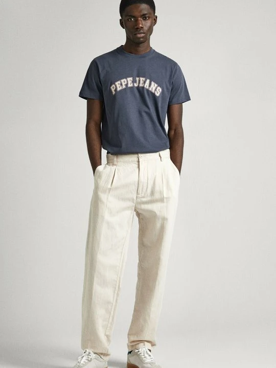 Zdjęcie produktu T-shirt z nadrukiem Pepe Jeans szary
