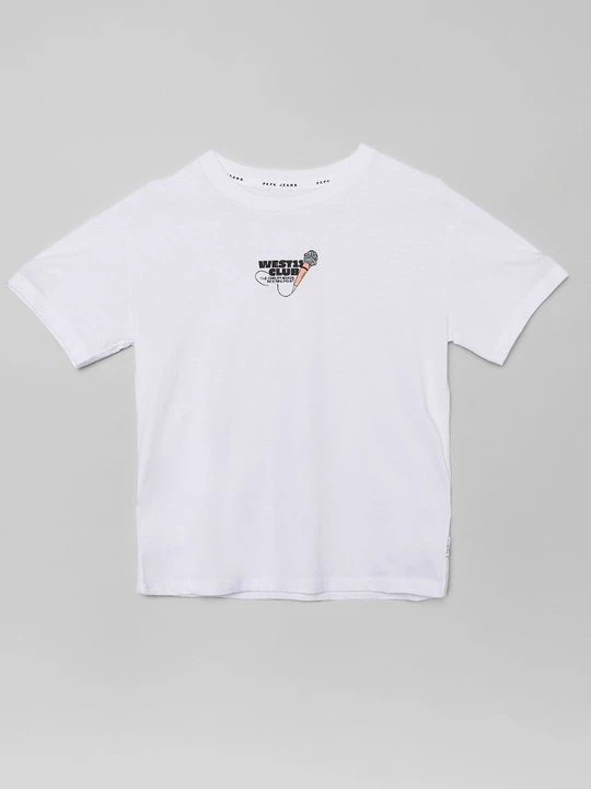 Zdjęcie produktu T-shirt z nadrukiem Pepe Jeans biały