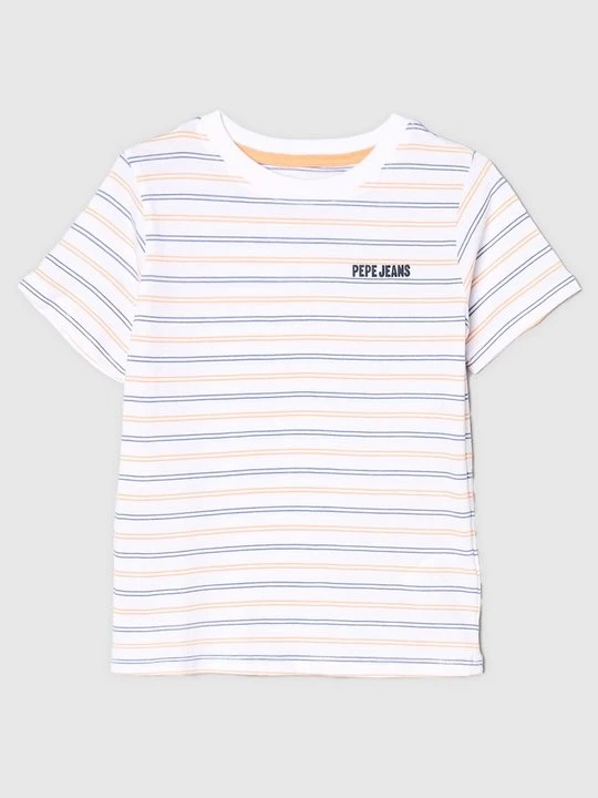 Zdjęcie produktu T-shirt z nadrukiem Pepe Jeans biały