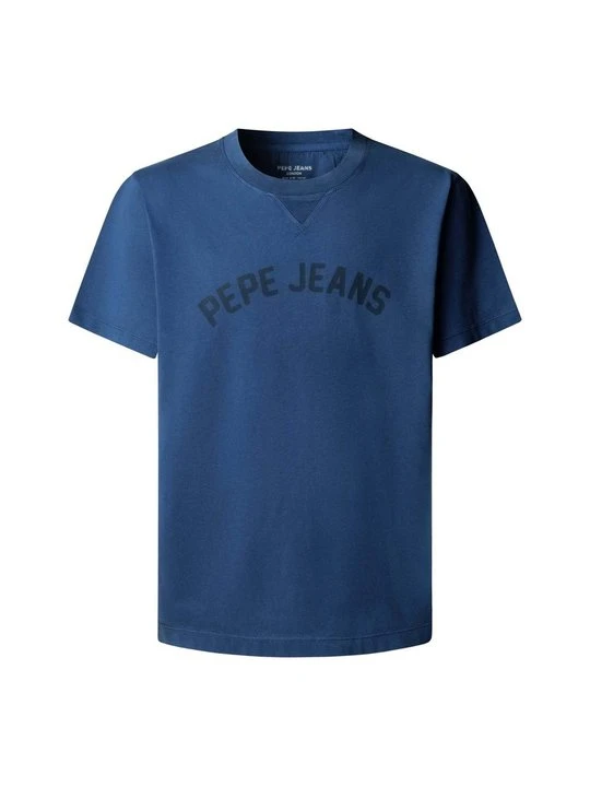Zdjęcie produktu T-shirt z nadrukiem Pepe Jeans granatowy
