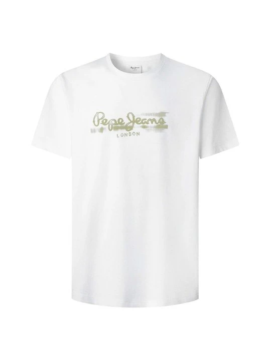 Zdjęcie produktu T-shirt z nadrukiem Pepe Jeans biały