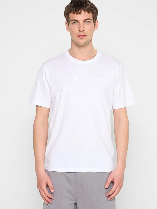 Zdjęcie produktu T-shirt z nadrukiem Pepe Jeans biały