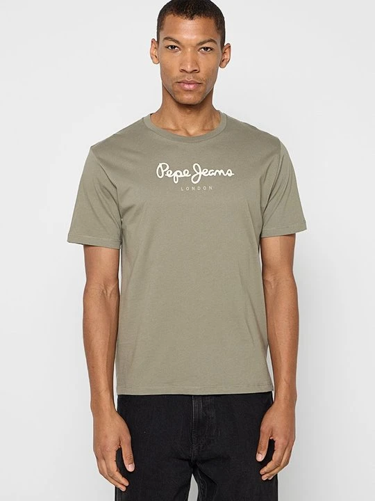 Zdjęcie produktu T-shirt z nadrukiem Pepe Jeans khaki