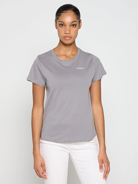 Zdjęcie produktu T-shirt z nadrukiem Pepe Jeans szary