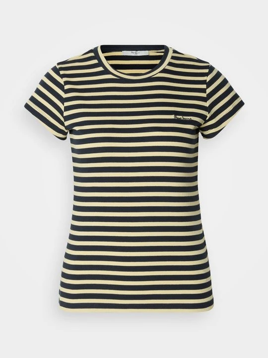 Zdjęcie produktu T-shirt z nadrukiem Pepe Jeans granatowy