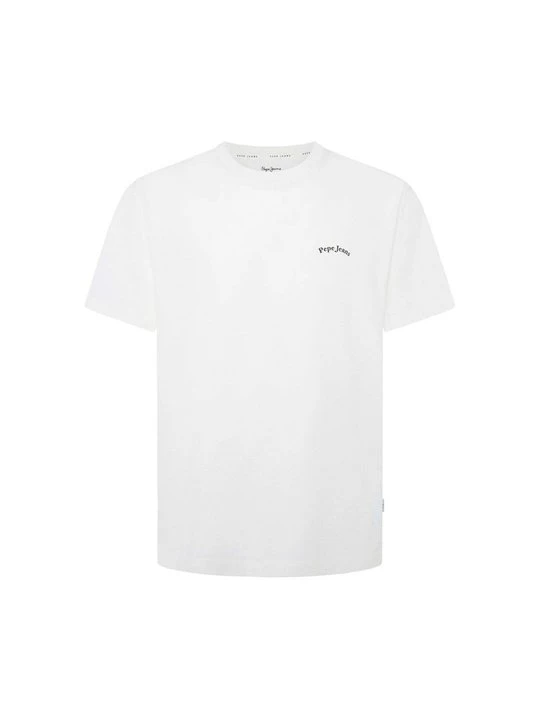 Zdjęcie produktu T-shirt z nadrukiem Pepe Jeans mleczny