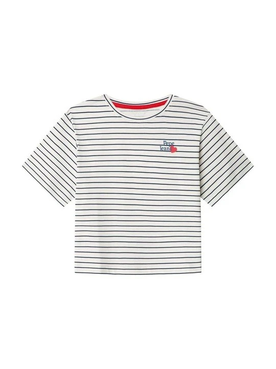 Zdjęcie produktu T-shirt z nadrukiem Pepe Jeans biały
