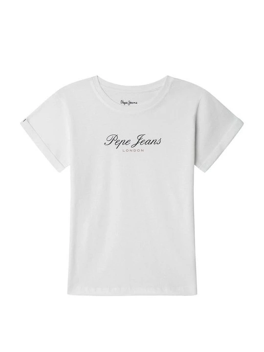 Zdjęcie produktu T-shirt z nadrukiem Pepe Jeans biały