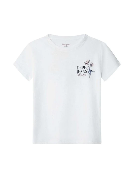 Zdjęcie produktu T-shirt z nadrukiem Pepe Jeans biały