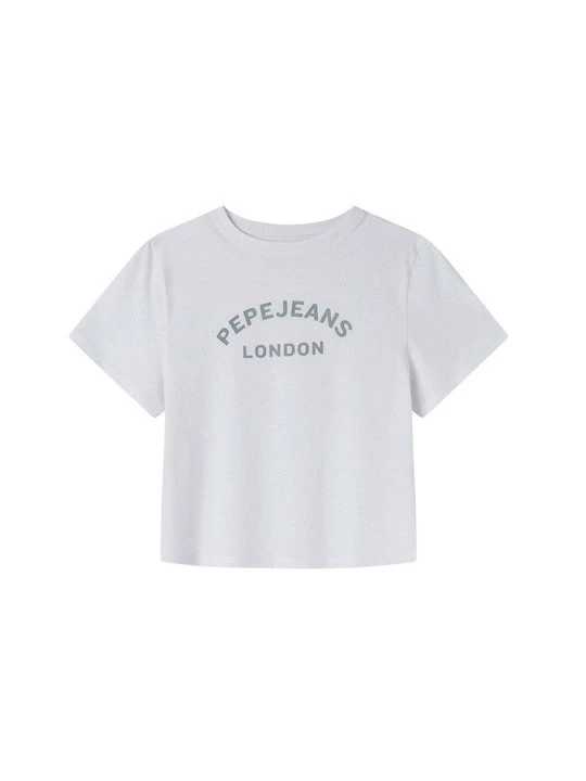 Zdjęcie produktu T-shirt z nadrukiem Pepe Jeans biały