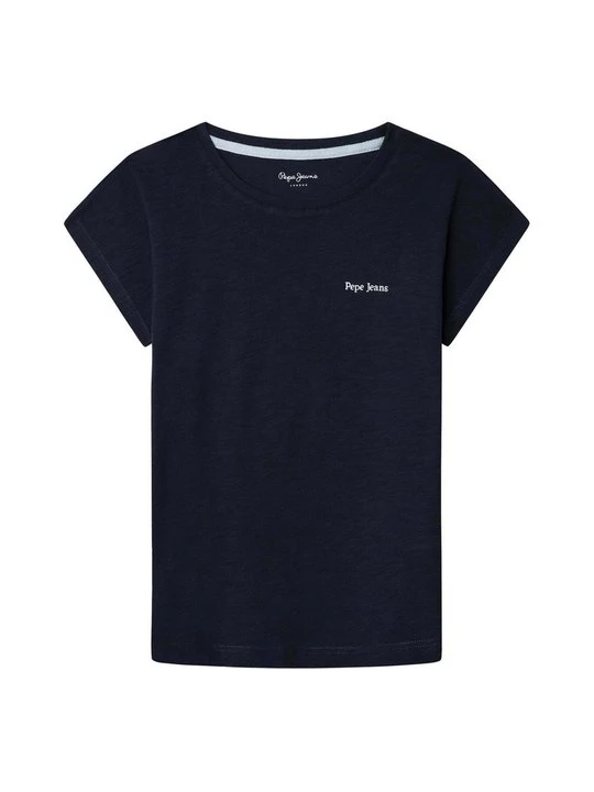 Zdjęcie produktu T-shirt z nadrukiem Pepe Jeans granatowy