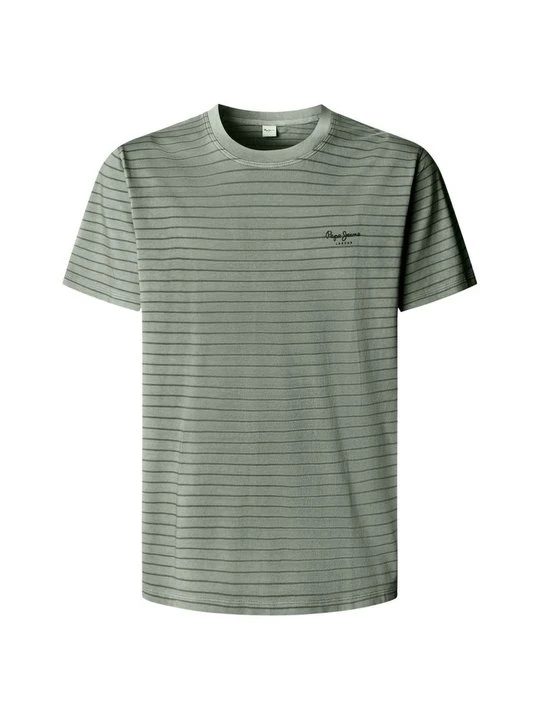 Zdjęcie produktu T-shirt z nadrukiem Pepe Jeans jasnozielony