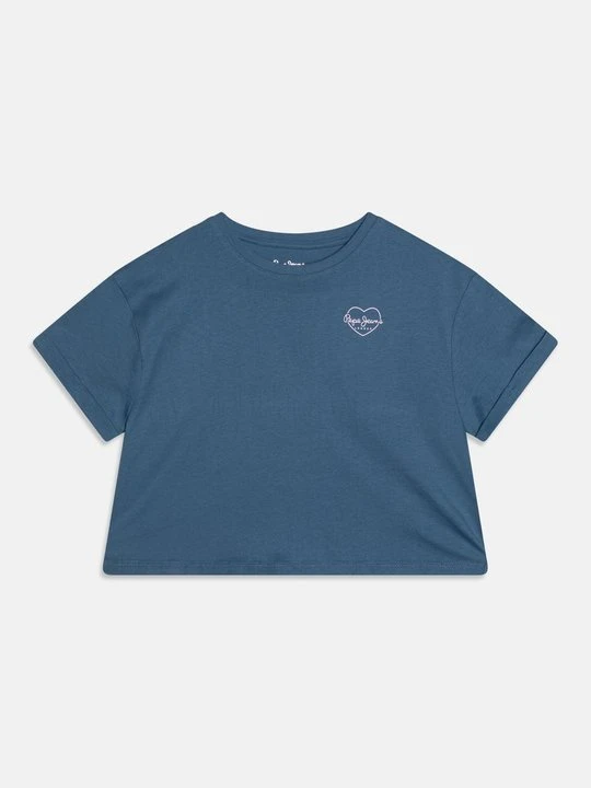 Zdjęcie produktu T-shirt z nadrukiem Pepe Jeans niebieski