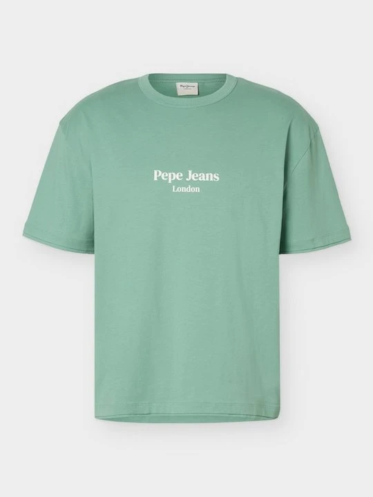 Zdjęcie produktu T-shirt z nadrukiem Pepe Jeans zielony