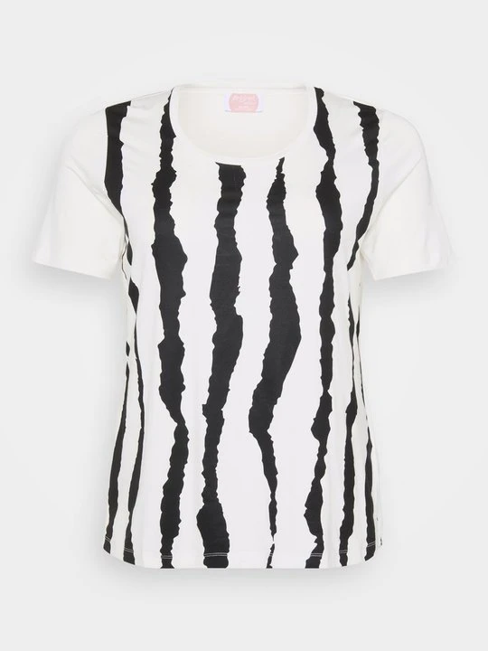 Zdjęcie produktu T-shirt z nadrukiem Persona by Marina Rinaldi biały