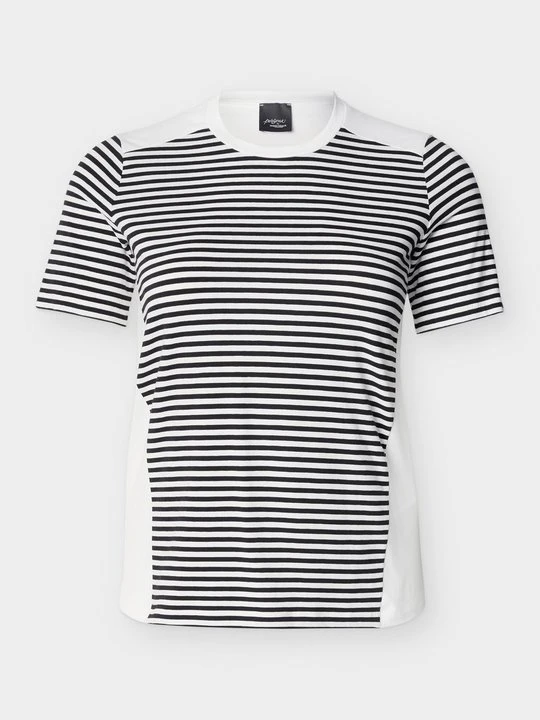 Zdjęcie produktu T-shirt z nadrukiem Persona by Marina Rinaldi czarny