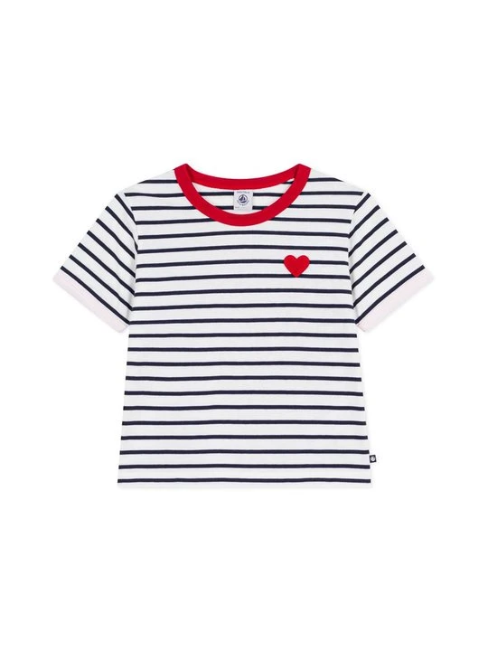 Zdjęcie produktu T-shirt z nadrukiem Petit Bateau biały