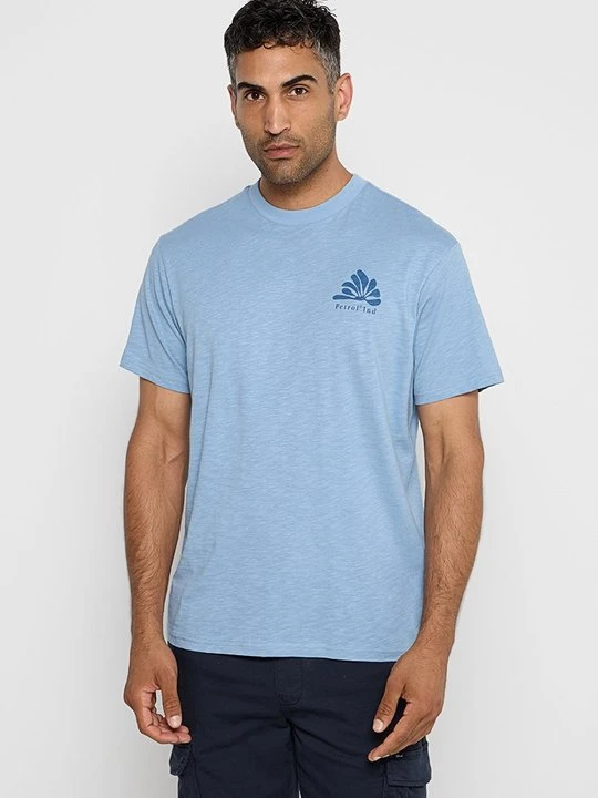 Zdjęcie produktu T-shirt z nadrukiem Petrol Industries niebieski