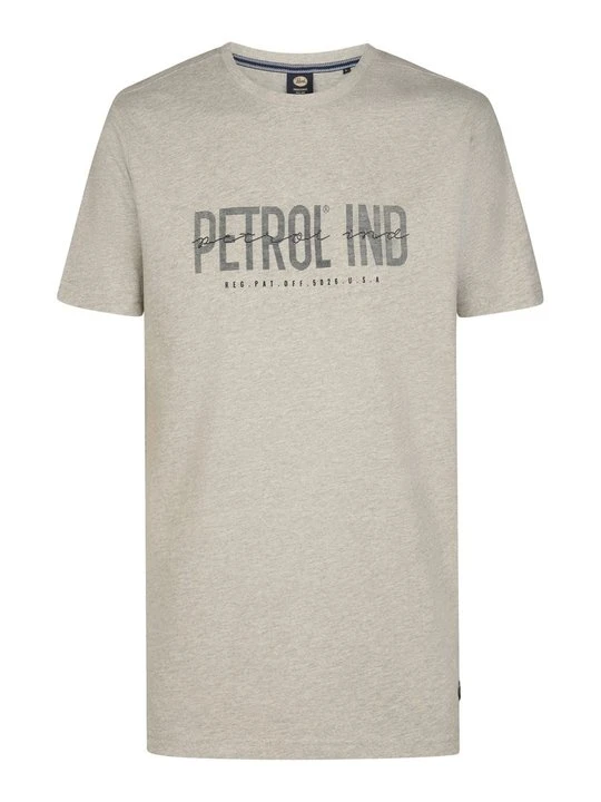 Zdjęcie produktu T-shirt z nadrukiem Petrol Industries jasnoszary