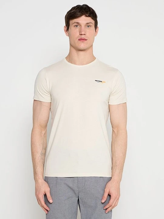 Zdjęcie produktu T-shirt z nadrukiem Petrol Industries mleczny