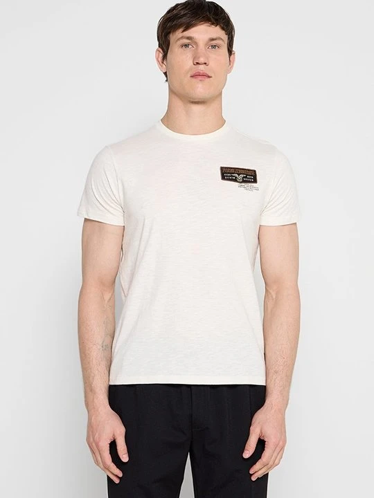 Zdjęcie produktu T-shirt z nadrukiem Petrol Industries mleczny