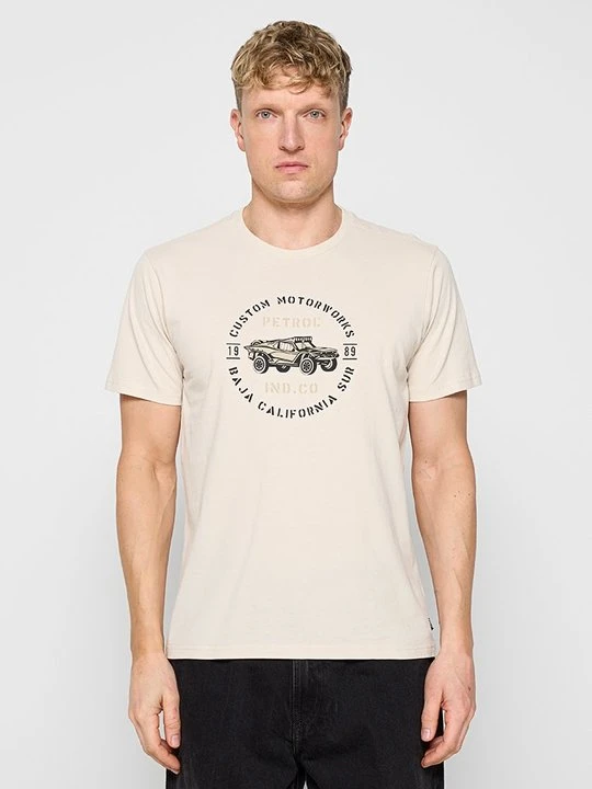 Zdjęcie produktu T-shirt z nadrukiem Petrol Industries biały