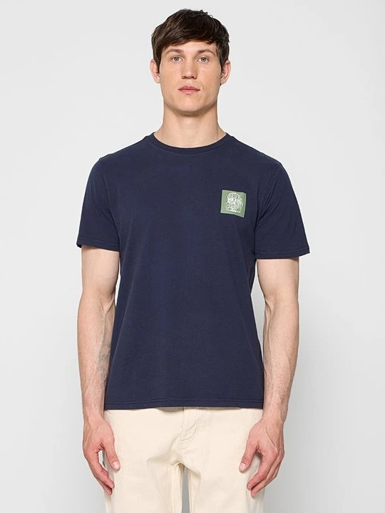 Zdjęcie produktu T-shirt z nadrukiem Petrol Industries granatowy