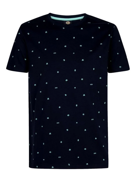 Zdjęcie produktu T-shirt z nadrukiem Petrol Industries granatowy