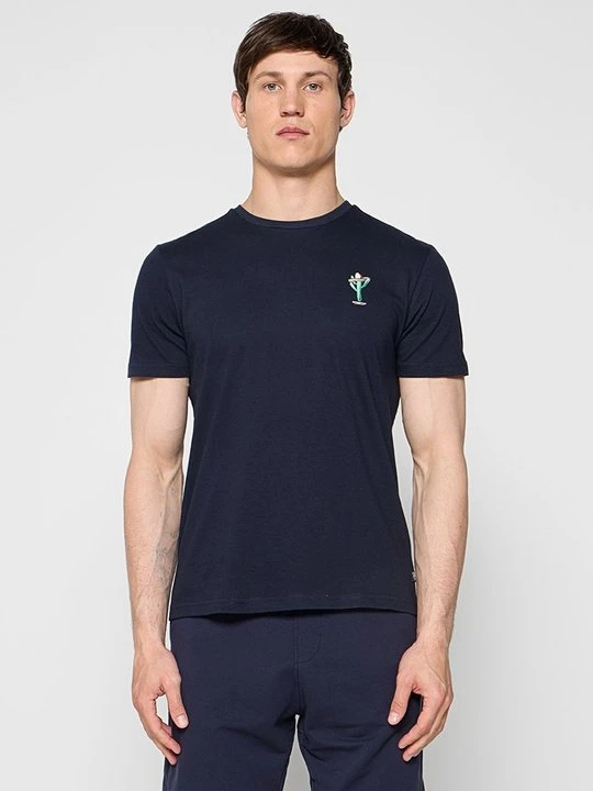 Zdjęcie produktu T-shirt z nadrukiem Petrol Industries granatowy