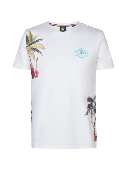 Zdjęcie produktu T-shirt z nadrukiem Petrol Industries biały
