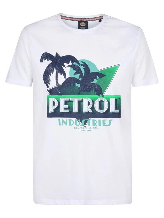 Zdjęcie produktu T-shirt z nadrukiem Petrol Industries biały