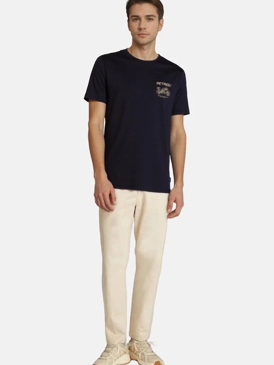 Zdjęcie produktu T-shirt z nadrukiem Petrol Industries czarny