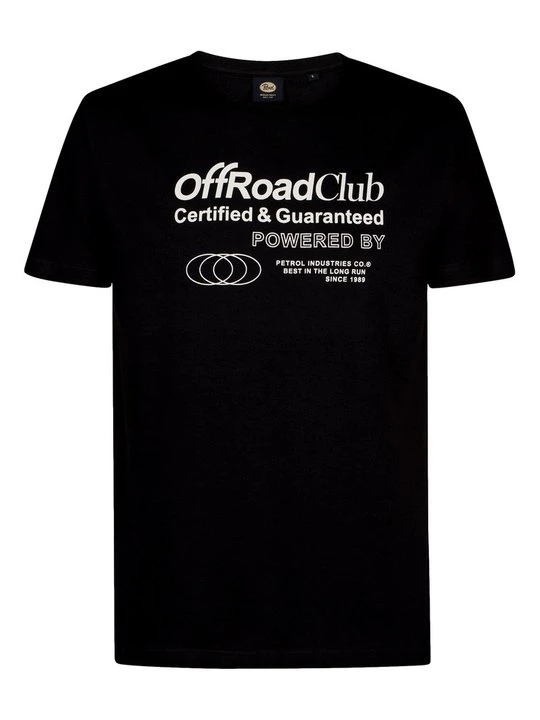 Zdjęcie produktu T-shirt z nadrukiem Petrol Industries czarny