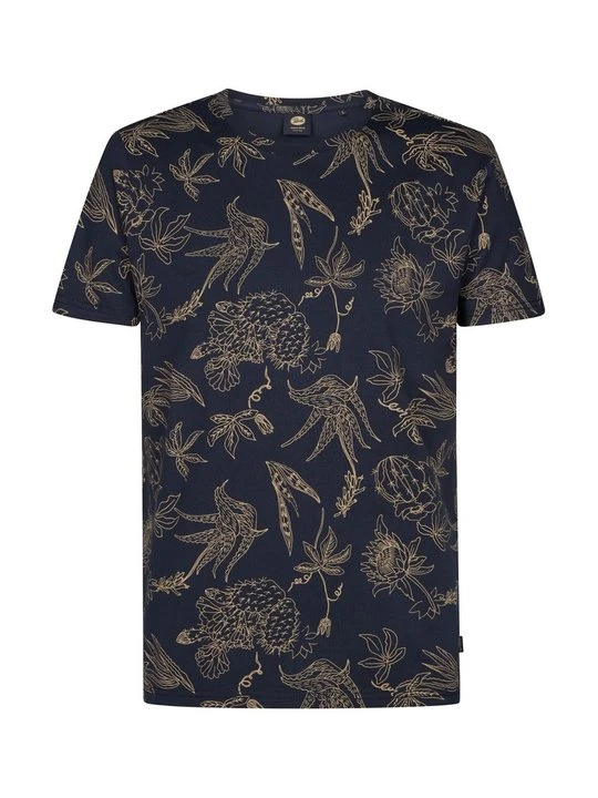 Zdjęcie produktu T-shirt z nadrukiem Petrol Industries granatowy