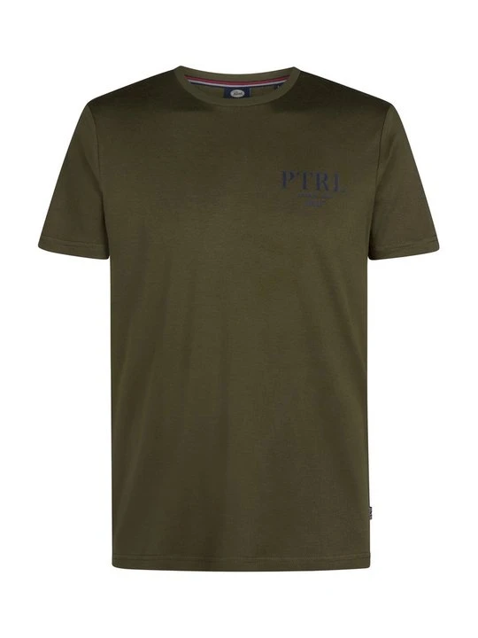 Zdjęcie produktu T-shirt z nadrukiem Petrol Industries khaki