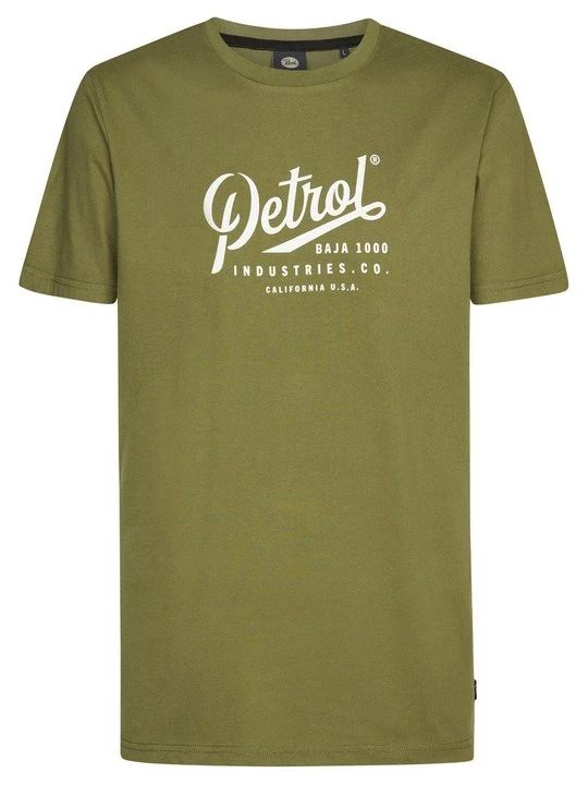 Zdjęcie produktu T-shirt z nadrukiem Petrol Industries khaki