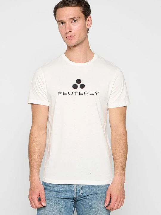 Zdjęcie produktu T-shirt z nadrukiem Peuterey biały